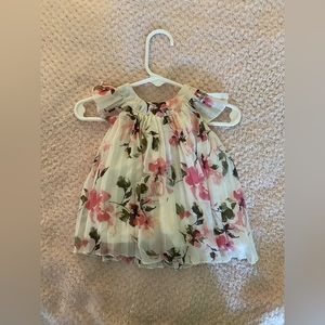 SOLD ❌❌ Pretty Watercolor Pleated Dress